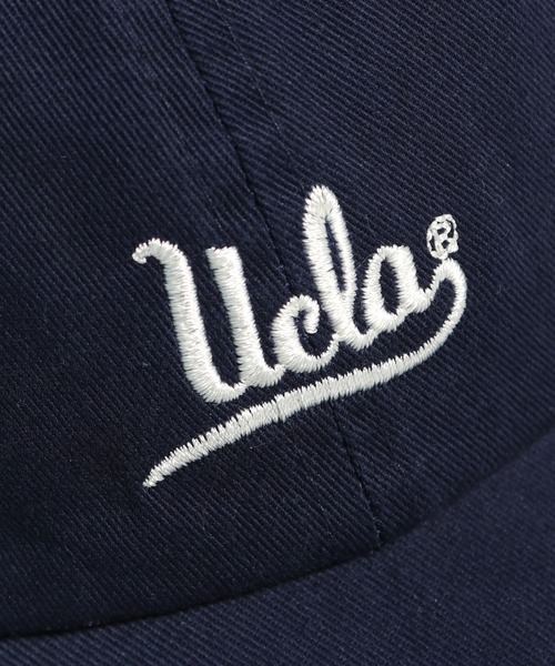 UCLA(ユーシーエルエー)の「【Begin 5月号掲載】BOOKSTORE / ブックストア 108 UCLA CAP ベースボールキャップ(キャップ・メンズ・ホワイト/ネイビー・FREE)」の4枚目の写真