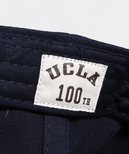 UCLA(ユーシーエルエー)の「【Begin 5月号掲載】BOOKSTORE / ブックストア 108 UCLA CAP ベースボールキャップ(キャップ・メンズ・ホワイト/ネイビー・FREE)」の8枚目の写真