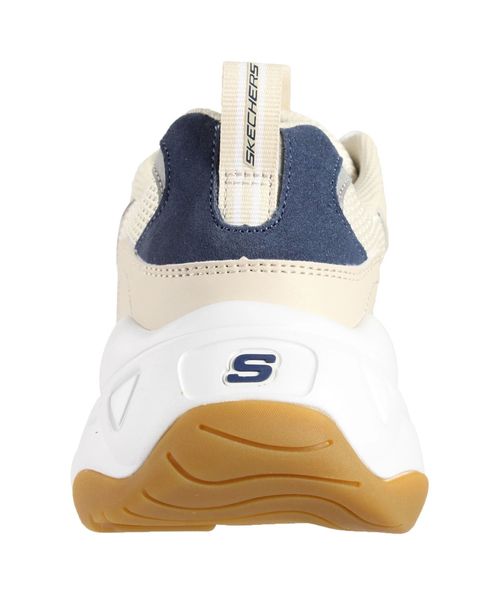 SKECHERS(スケッチャーズ)の「SKECHERS/D'LITES 3 HIGE ALERT(スニーカー・レディース・ブラック/ベージュ・24.5/23.5)」の8枚目の写真