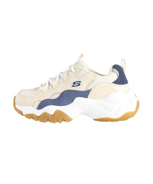 SKECHERS(スケッチャーズ)の「SKECHERS/D'LITES 3 HIGE ALERT(スニーカー・レディース・ブラック/ベージュ・24.5/23.5)」の5枚目の写真
