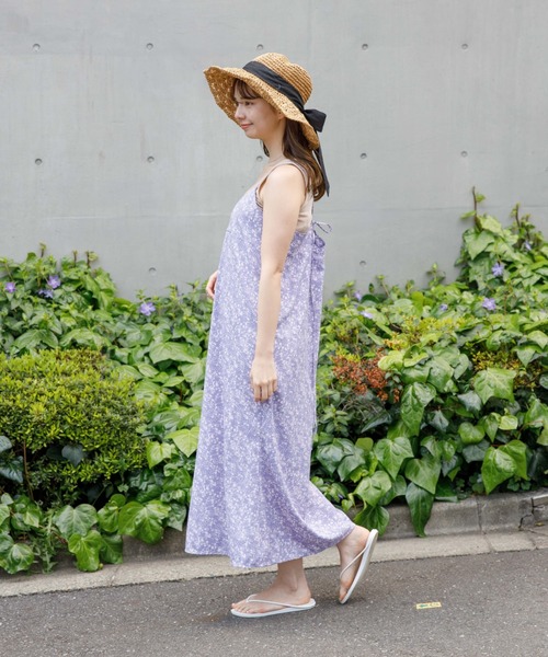 flower（フラワー）の「スウィングハングアウトワンピース（ワンピース・レディース・ベージュ/パープル・FREE）」の13枚目の写真