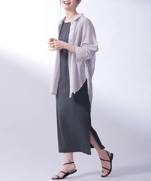 セール Anti Soaked Rib前後2wayワンピース ワンピース Nano Universe ナノユニバース のファッション通販 Zozotown