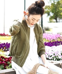 zootie（ズーティー）の「MA-1ガーゼブルゾン（MA-1）」