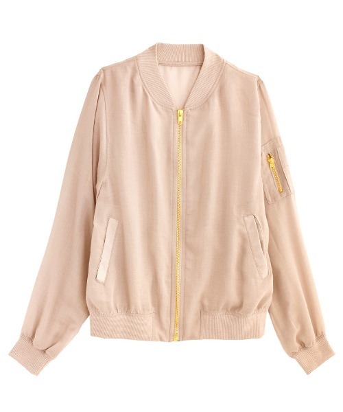 zootie MA-1 ガーゼショート ブルゾン ベージュ L 軽量 5枚セット zootie MA-1 ガーゼショート ブルゾン ベージュ L 軽量 5枚セット