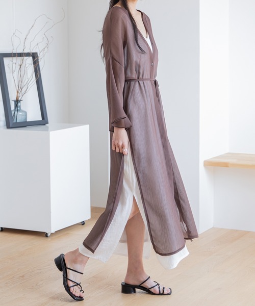 2wayシースルーシャツワンピースカーディガン シャツ ブラウス Une Mansion ユヌマンション のファッション通販 Zozotown 2wayシースルーシャツワンピースカーディガン シャツ ブラウス Une Mansion ユヌマンション のファッション通販 Zozotown