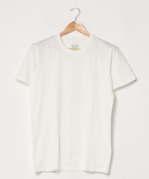 FRUIT OF THE LOOM（フルーツオブザルーム）の「20/綿100%半袖丸首2P（Tシャツ/カットソー・メンズ・ブラック/ホワイト/ネイビー・M/L/XL）」の4枚目の写真