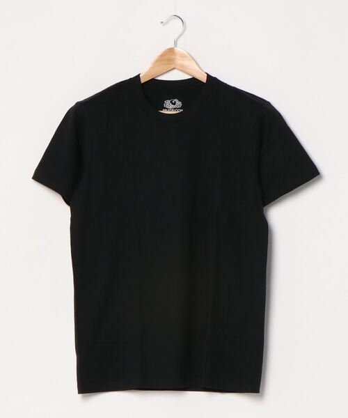 FRUIT OF THE LOOM（フルーツオブザルーム）の「20/綿100%半袖丸首2P（Tシャツ/カットソー・メンズ・ブラック/ホワイト/ネイビー・M/L/XL）」の6枚目の写真