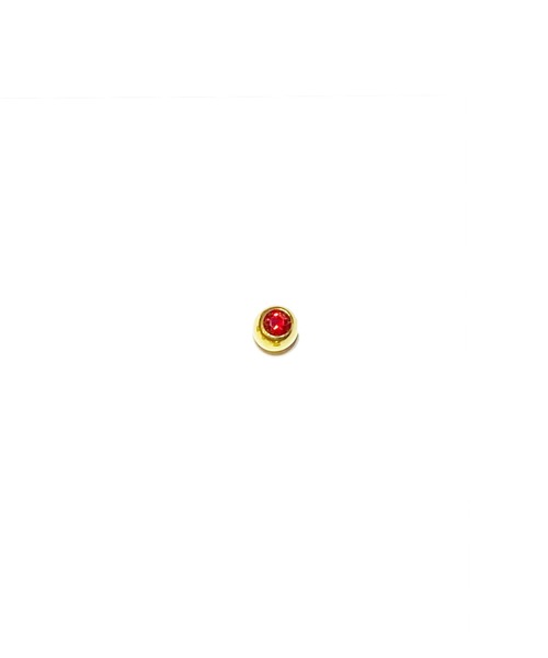 MORPH(モルフ)の「MORPH モルフ スワロフスキーボディピアスキャッチ 16ゲージ 4mm GOLD(ピアス(片耳用)・レディース・バイオレット/ブラック/エメラルド/ラベンダー/スカイブルー/レッド/クリア/ブルー/ライトグリーン/レインボー/ローズ/ライトピンク・4)」の20枚目の写真