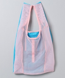 JEANASIS（ジーナシス）の「ナイロンECOBAG/M/921393（トートバッグ・ピンク系）」
