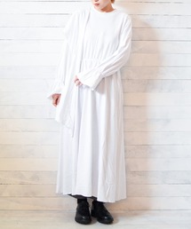 SUPERTHANKS（スーパーサンクス）の「【Ja】【SUPERTHANKS】STOLE PULLOVER ONE PIECE（ワンピース）」