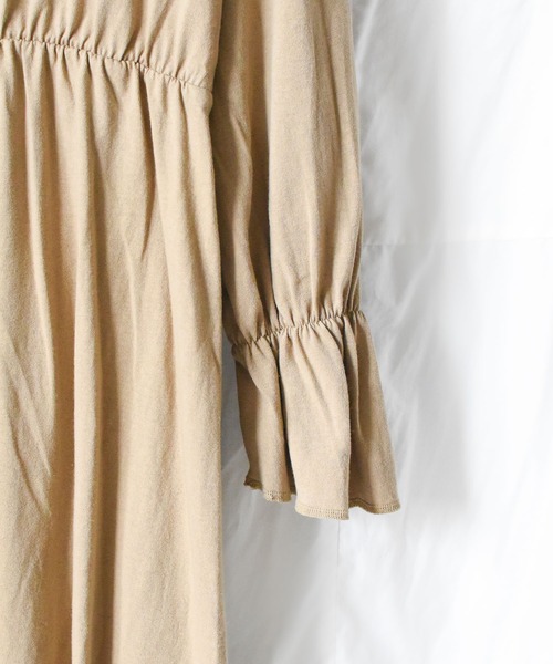 SUPERTHANKS（スーパーサンクス）の「【Ja】【SUPERTHANKS】STOLE PULLOVER ONE PIECE（ワンピース・レディース・ホワイト/ブラック/ベージュ・ONE SIZE）」の8枚目の写真