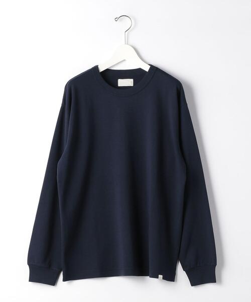 green label relaxing（グリーンレーベルリラクシング）の「home [ Livelihood ] Relaxing L/S Tee 長袖 Tシャツ ロンT ＃（Tシャツ/カットソー・メンズ・ホワイト/ベージュ/ライトブルー/ネイビー・XS/S/M/XL/L）」の6枚目の写真