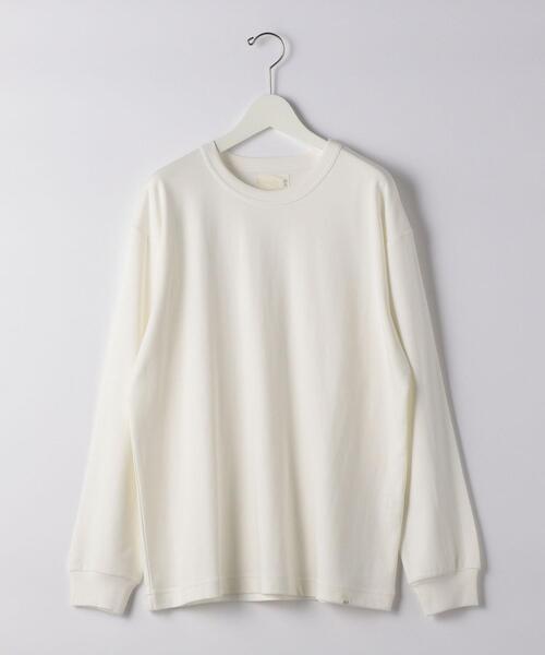 green label relaxing（グリーンレーベルリラクシング）の「home [ Livelihood ] Relaxing L/S Tee 長袖 Tシャツ ロンT ＃（Tシャツ/カットソー・メンズ・ホワイト/ベージュ/ライトブルー/ネイビー・XS/S/M/XL/L）」の20枚目の写真