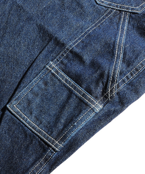 neos(ネオス)の「【neos -addictive design-】セミワイド ステッチ サルエル ペインターデニム(デニムパンツ・メンズ・ブラック/ネイビー/ブルー・MEDIUM/LARGE/X-LARGE)」の9枚目の写真