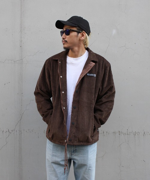 【ROARKREVIVAL】CORDUROY COACHE JACKET【美品】 ROARKREVIVAL】CORDUROY COACHE JACKET【美品】 - メルカリ
