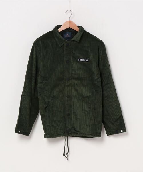 【ROARKREVIVAL】CORDUROY COACHE JACKET【美品】 ROARKREVIVAL】CORDUROY COACHE JACKET【美品】 - メルカリ