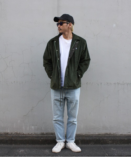 【ROARKREVIVAL】CORDUROY COACHE JACKET【美品】 ROARKREVIVAL】CORDUROY COACHE JACKET【美品】 - メルカリ