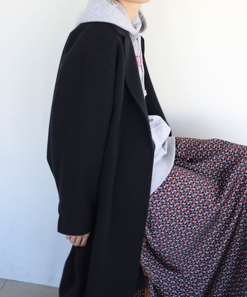 スローブイエナ スーパー120 ロングコート チェスターコート 40