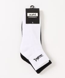 X-girl | 【X-girl /エックスガール】 LOGO 2P SOCKS(ソックス/靴下)