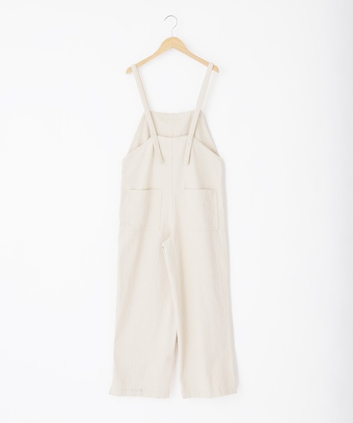 Chaco closet（チャコ クローゼット）の「カツラギ ワイドシルエットサロペットパンツ（サロペット/オーバーオール・レディース・ベージュ/ブラック/ホワイト系その他・FREE）」の19枚目の写真