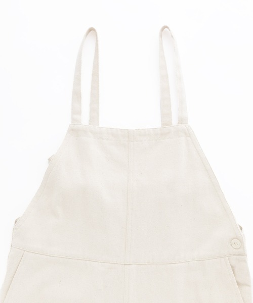 Chaco closet（チャコ クローゼット）の「カツラギ ワイドシルエットサロペットパンツ（サロペット/オーバーオール・レディース・ベージュ/ブラック/ホワイト系その他・FREE）」の20枚目の写真