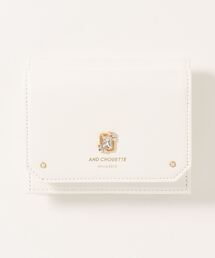 & chouette | スクエアビジュー二つ折り財布【ミニ財布・かわいい財布・カード収納】(財布)
