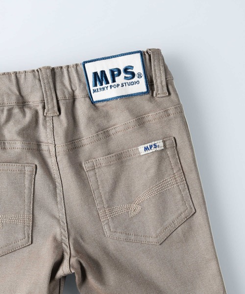 MPS(エムピーエス)の「【MPS】カラースキニーラインパンツ(デニムパンツ・キッズ・ダークグレー/ダークベージュ・100/110/120/130/140/150/160)」の3枚目の写真