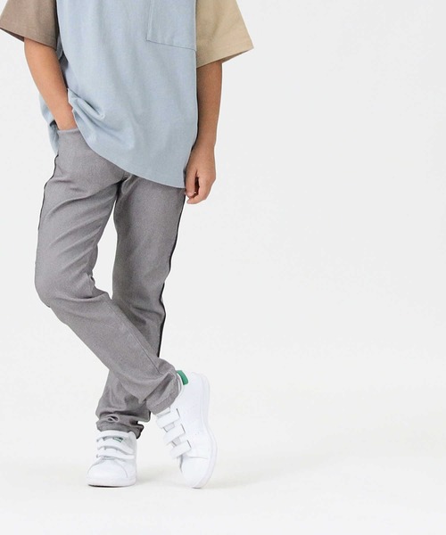 MPS(エムピーエス)の「【MPS】カラースキニーラインパンツ(デニムパンツ・キッズ・ダークグレー/ダークベージュ・100/110/120/130/140/150/160)」の15枚目の写真