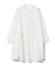 BEAMS BOY | TORI-TO × BEAMS BOY / チャイナ ギャザー シャツ(シャツ/ブラウス)