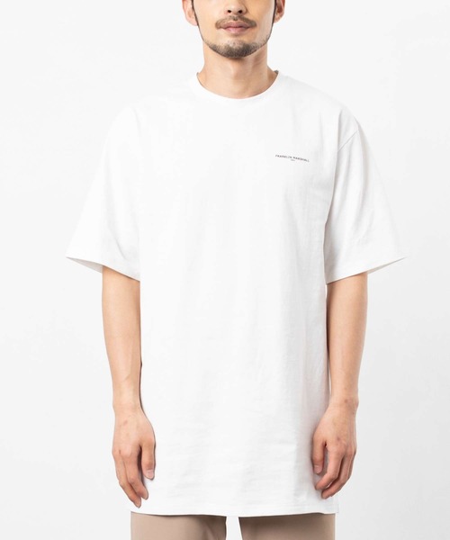 FRANKLIN & MARSHALL（フランクリンマーシャル）の「FRANKLIN ＆ MARSHALL/フランクリンマーシャル 別注フォトプリントTシャツ（Tシャツ/カットソー・メンズ・ホワイト/ブラック・マルチサイズ）」の10枚目の写真
