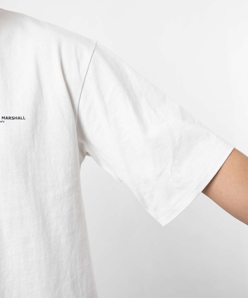 FRANKLIN & MARSHALL（フランクリンマーシャル）の「FRANKLIN ＆ MARSHALL/フランクリンマーシャル 別注フォトプリントTシャツ（Tシャツ/カットソー・メンズ・ホワイト/ブラック・マルチサイズ）」の8枚目の写真
