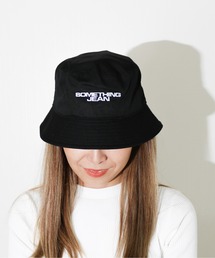 SOMETHING（サムシング）の「SOMETHING/サムシング　プリント入り バケットハット"TOKYO SOME GIRLS"（ハット）」