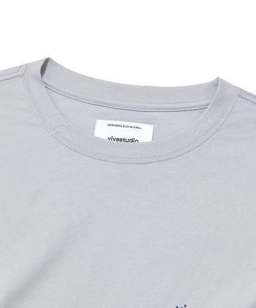 VIVASTUDIO(ビバスタジオ)の「LOCATION SHORT SLEEVE(Tシャツ/カットソー・メンズ・ホワイト/ライトグレー/ライトグリーン/ブラック/インディゴブルー/チャコールグレー・SMALL/MEDIUM/X-LARGE/LARGE)」の21枚目の写真