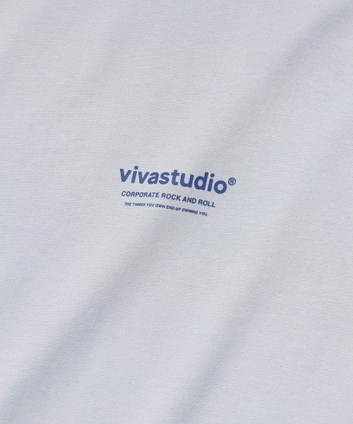 VIVASTUDIO(ビバスタジオ)の「LOCATION SHORT SLEEVE(Tシャツ/カットソー・メンズ・ホワイト/ライトグレー/ライトグリーン/ブラック/インディゴブルー/チャコールグレー・SMALL/MEDIUM/X-LARGE/LARGE)」の15枚目の写真