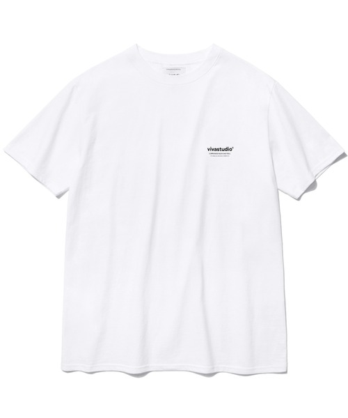 VIVASTUDIO(ビバスタジオ)の「LOCATION SHORT SLEEVE(Tシャツ/カットソー・メンズ・ホワイト/ライトグレー/ライトグリーン/ブラック/インディゴブルー/チャコールグレー・SMALL/MEDIUM/X-LARGE/LARGE)」の12枚目の写真