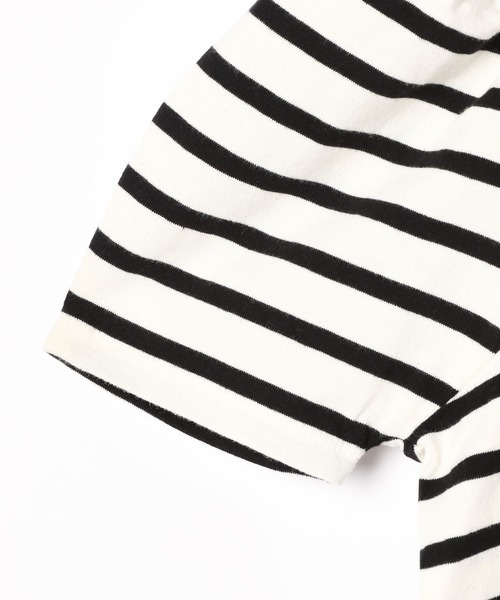 Heather（ヘザー）の「ボーダーパワショルカットソー　944264（Tシャツ/カットソー・レディース・ブラック系その他/ブルー系その他/ピンク系その他・FREE）」の13枚目の写真
