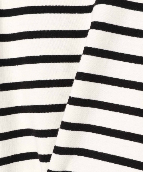 Heather（ヘザー）の「ボーダーパワショルカットソー　944264（Tシャツ/カットソー・レディース・ブラック系その他/ブルー系その他/ピンク系その他・FREE）」の15枚目の写真