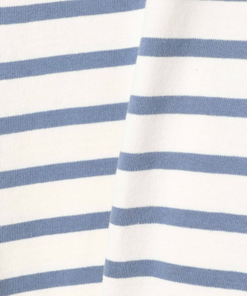 Heather（ヘザー）の「ボーダーパワショルカットソー　944264（Tシャツ/カットソー・レディース・ブラック系その他/ブルー系その他/ピンク系その他・FREE）」の8枚目の写真