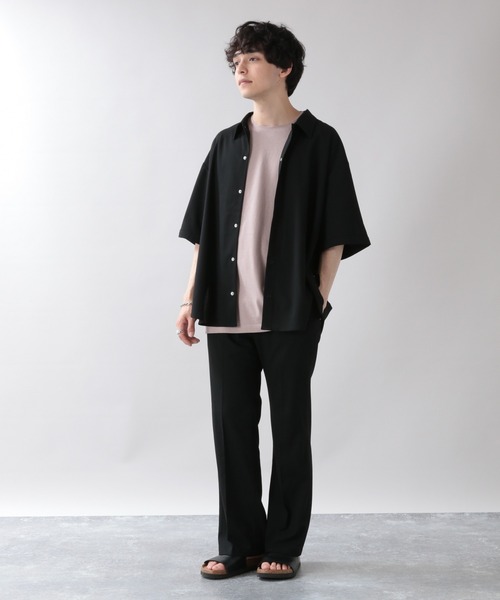 RAGEBLUE（レイジブルー）の「TRストレッチ/サマーフレアパンツ/933351（スラックス・メンズ・ベージュ系その他2/ブラック・MEDIUM/LARGE）」の10枚目の写真