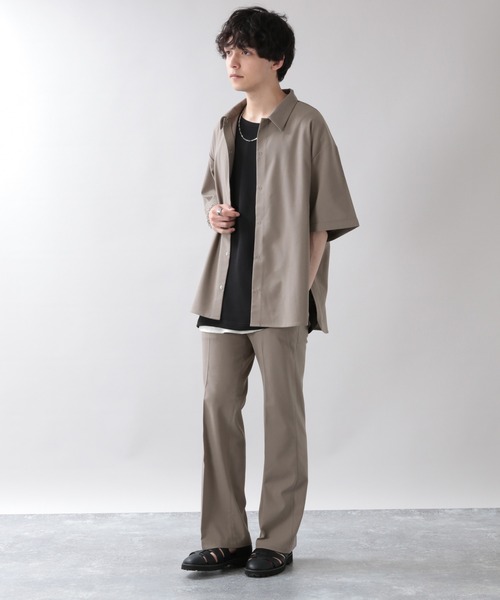 RAGEBLUE（レイジブルー）の「TRストレッチ/サマーフレアパンツ/933351（スラックス・メンズ・ベージュ系その他2/ブラック・MEDIUM/LARGE）」の17枚目の写真