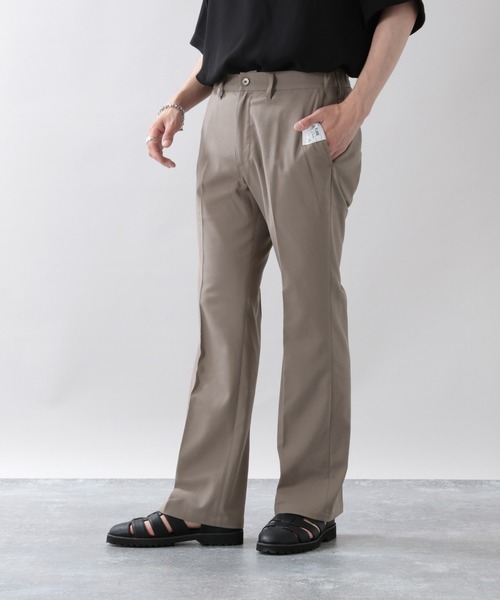 RAGEBLUE（レイジブルー）の「TRストレッチ/サマーフレアパンツ/933351（スラックス・メンズ・ベージュ系その他2/ブラック・MEDIUM/LARGE）」の13枚目の写真