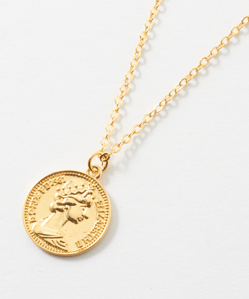 Rouge vif（ルージュヴィフ）の「コインネックレス（ネックレス・レディース・ゴールド・フリー）」の5枚目の写真