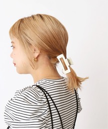 U by SPICK&SPAN | ORIGINAL スクエアBIGヘアクリップ◆(バレッタ/ヘアクリップ)