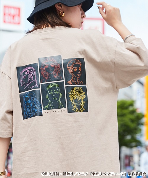 MONO-MART(モノマート)の「【東京リベンジャーズ】 コラボ ロゴ刺繍/アニメプリントデザイン ビッグシルエット半袖カットソー(Tシャツ/カットソー・メンズ・ホワイト系その他/ブラック系その他/ベージュ系その他/ホワイト系その他2/ホワイト系その他3/ブラック系その他2/ブラック系その他3/ベージュ系その他2・M/L)」の8枚目の写真
