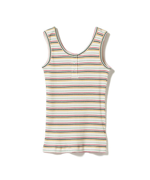 Ray BEAMS（レイビームス）の「Ray BEAMS / マルチ ボーダー タンクトップ（タンクトップ・レディース・ホワイト/イエロー/ブラック・ONE SIZE）」の19枚目の写真