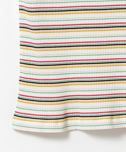 Ray BEAMS（レイビームス）の「Ray BEAMS / マルチ ボーダー タンクトップ（タンクトップ・レディース・ホワイト/イエロー/ブラック・ONE SIZE）」の21枚目の写真