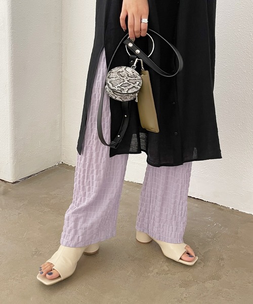 Shelly island（シェリーアイランド）の「フェイクレザーリングマルチケース（ショルダーバッグ・レディース・ホワイト/その他/ブラック/オレンジ・FREE）」の10枚目の写真