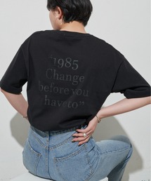 Back logo TEE / バックロゴオーバーサイズTシャツ
