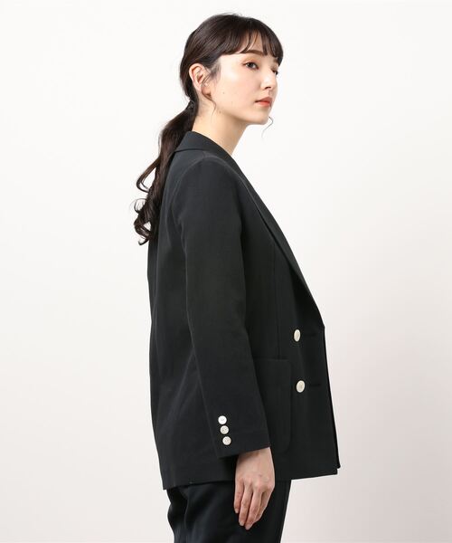 allureville アルアバイル リネンコンピケダブルジャケット allureville（アルアバイル）の「リネンコンピケダブル