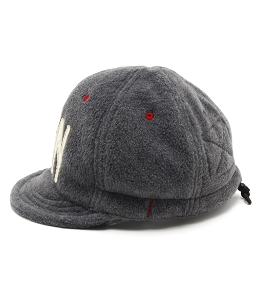 PONY GO ROUND（ポニーゴーラウンド）の「FUN FLEECE CAP（キャップ・キッズ・グレー/ネイビー・52-54cm/54-56cm）」の3枚目の写真